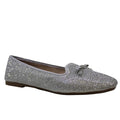 NEW Charter Club Kimii Evening Deconstructed Loafers, Pweter Bling Size 8M