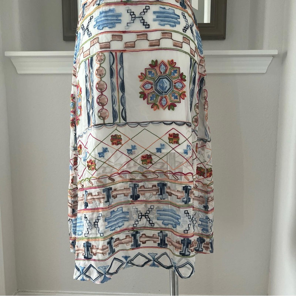 Ali+Jay Embroidered Midi Dress, Size L New w/Tag Retail $148