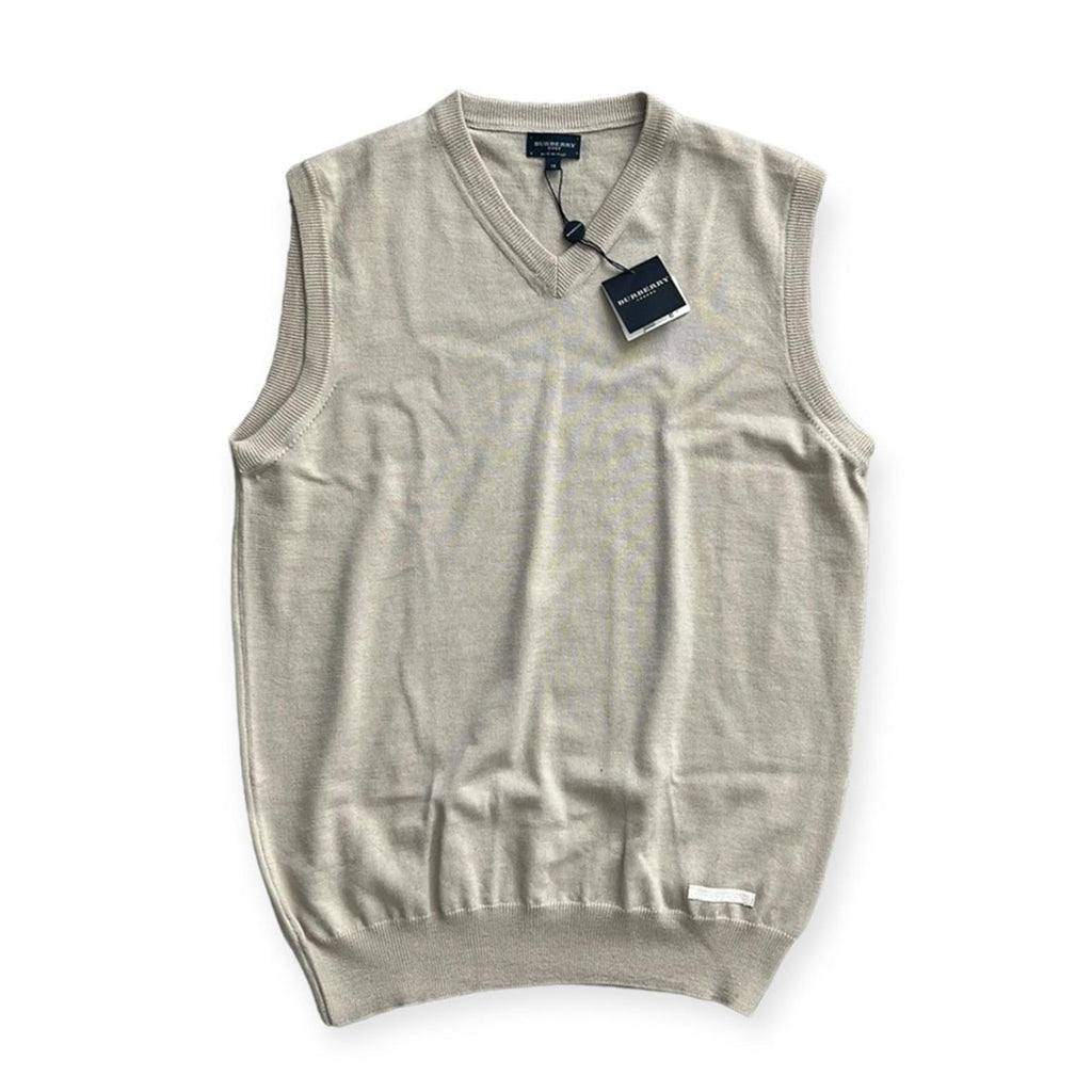 NEW Burberry Golf Merino Wool Vest, Size M New w/Tag