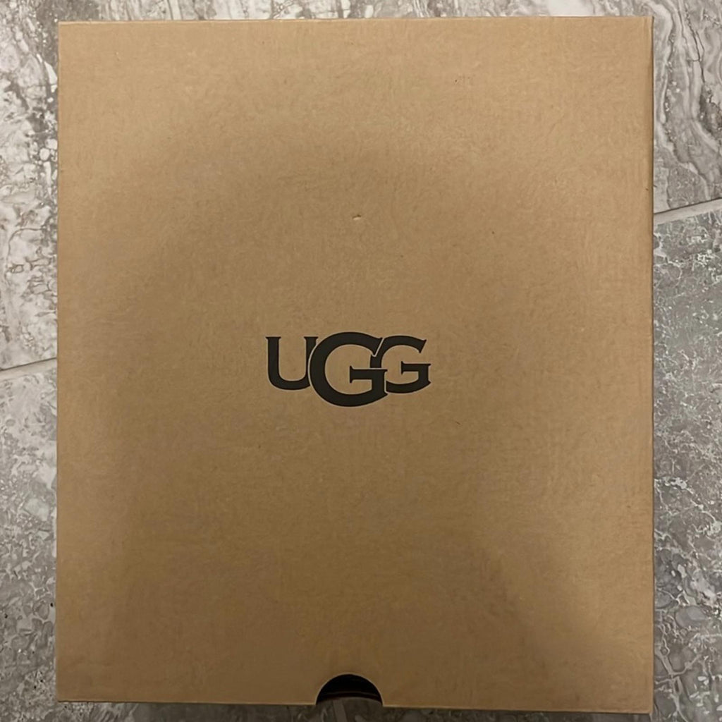UGG Genuine Sheepskin Lined Leopard Print Boots, Size 7 New in Box