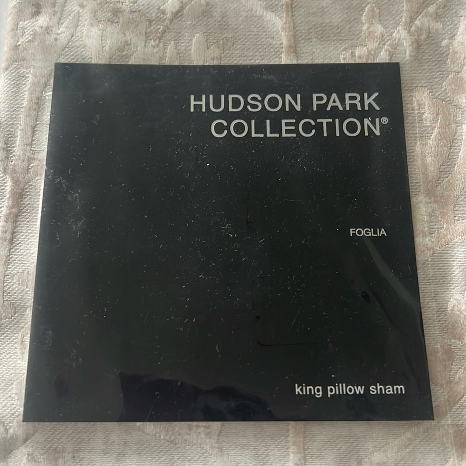 X2 Hudson Park Foglia King Sham in Gold Beige, $160/each NEW
