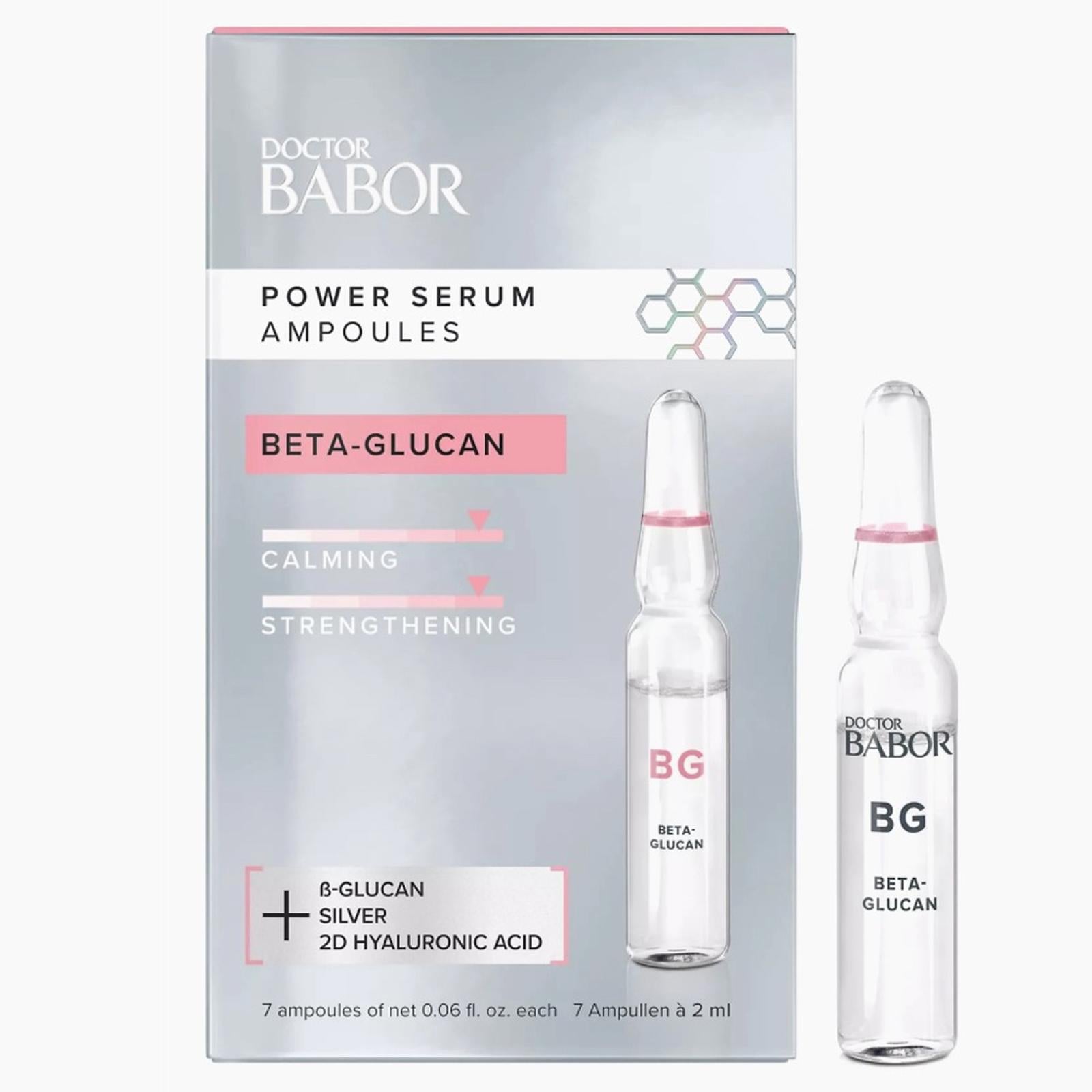 BABOR 7 Beta-Glucan Power Serum Ampoules NEW in Box & SEALED