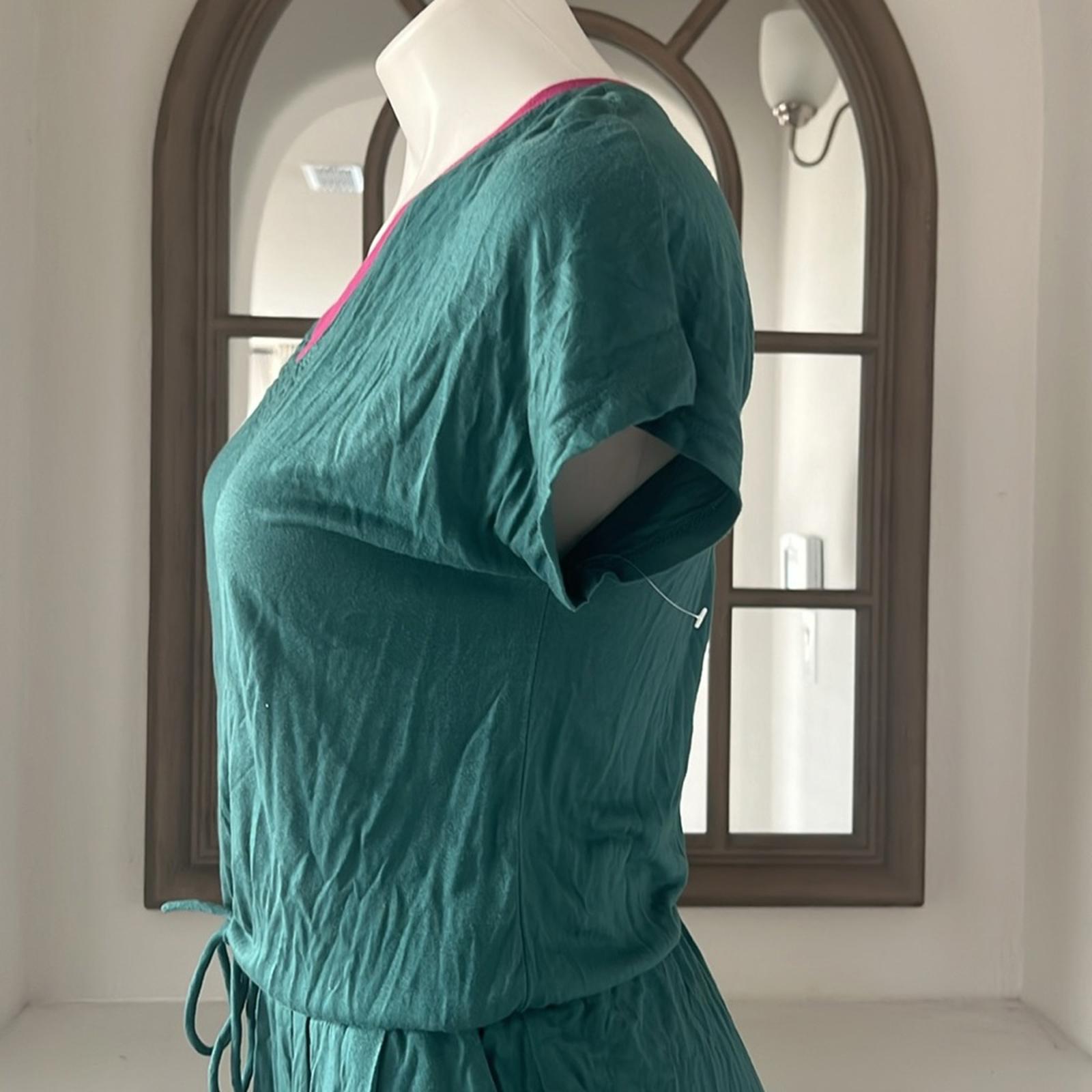 Catherine Andre Botanik Dress, Green Size S New w/Tag