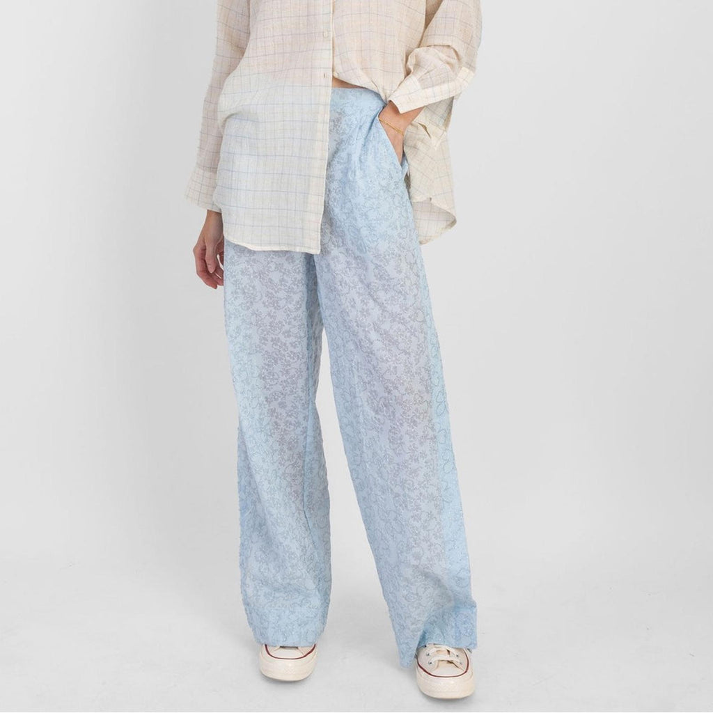 New KOCH Jules Pants Sky Bloom, Size L New w/Tag Retail $420