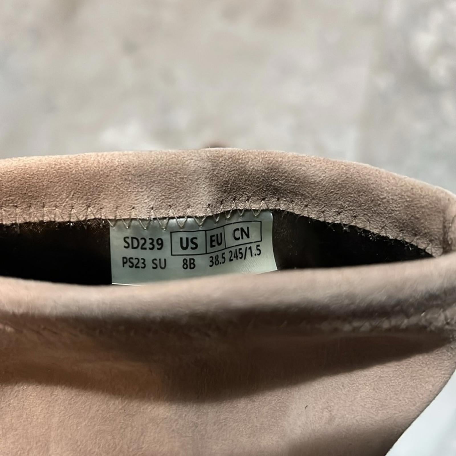 Stuart Weitzman Stuart Concealed-Wedge Sock Bootie Cashmere Stretch, NWT, Size 8