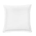 Hudson Park Collection Italian Tivoli Jacquard Euro Sham in White, Made in Italy