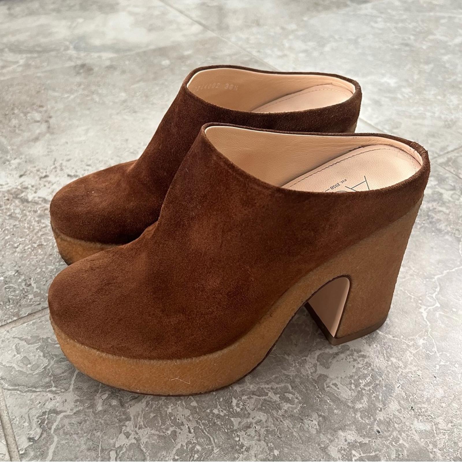 AGL Sista Mule - Cognac Size 38.5 Retail $545