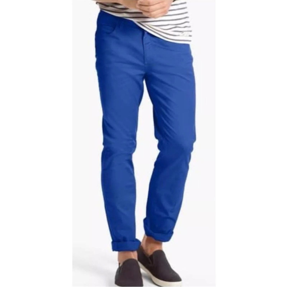 PAIGE Normandie Men’s 5 Pocket Electric Blue Jeans, Size 31, New w/Tag