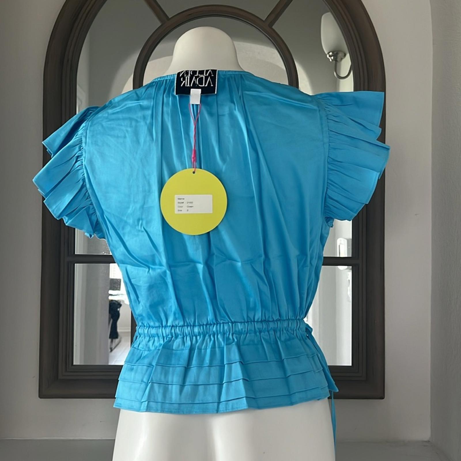 Alden Adair BLUE Marina Tank in Ocean, Size S New w/Tag in Packaging