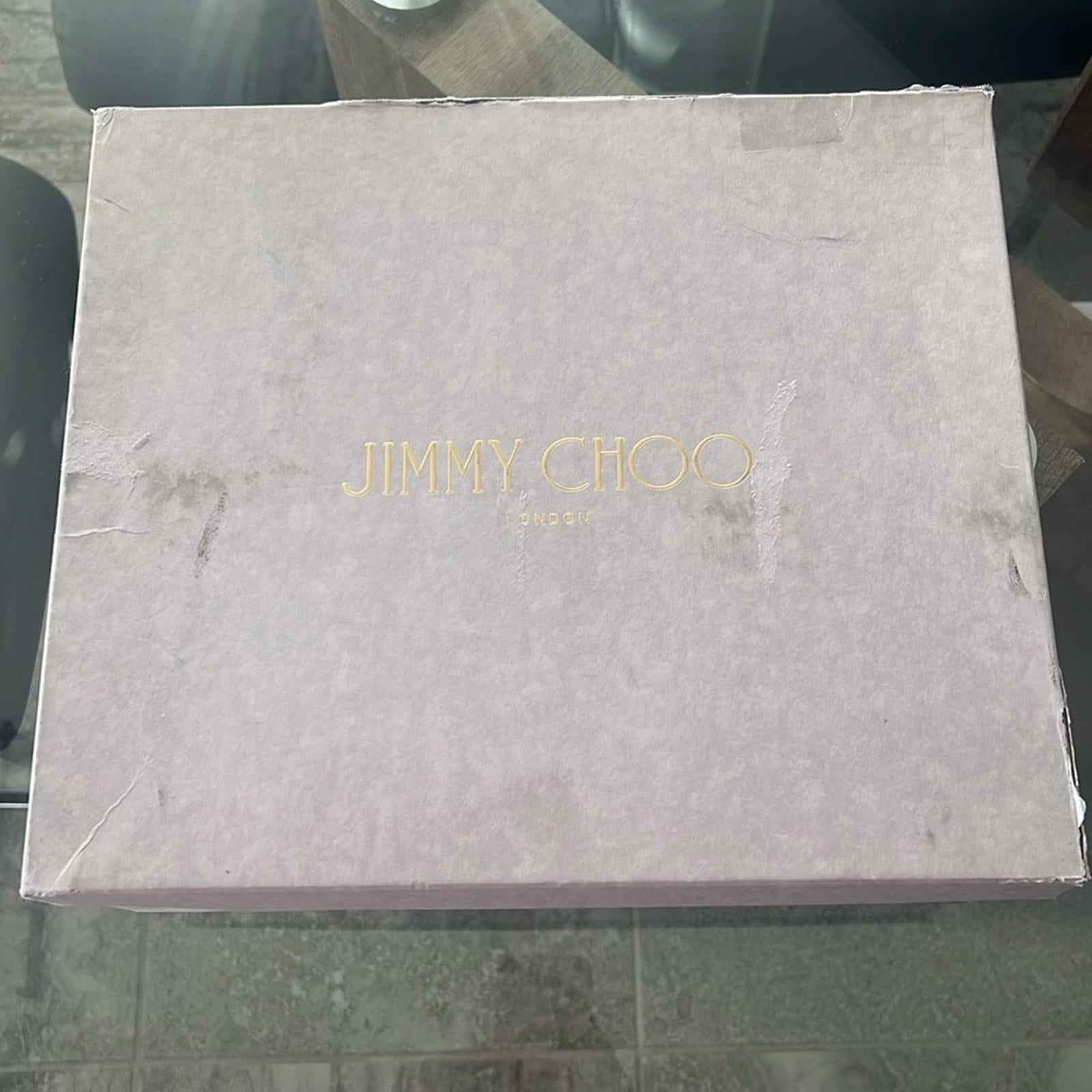 NEW Jimmy Choo Youth II Corduroy Suede Boots, Brown/Clay Size 37.5 New in Box
