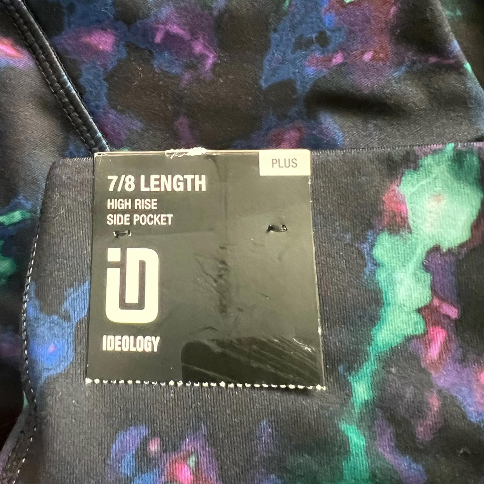 ID Ideology Celestial Sky 7/8 Leggings, Plus Size 2X, New with Tag