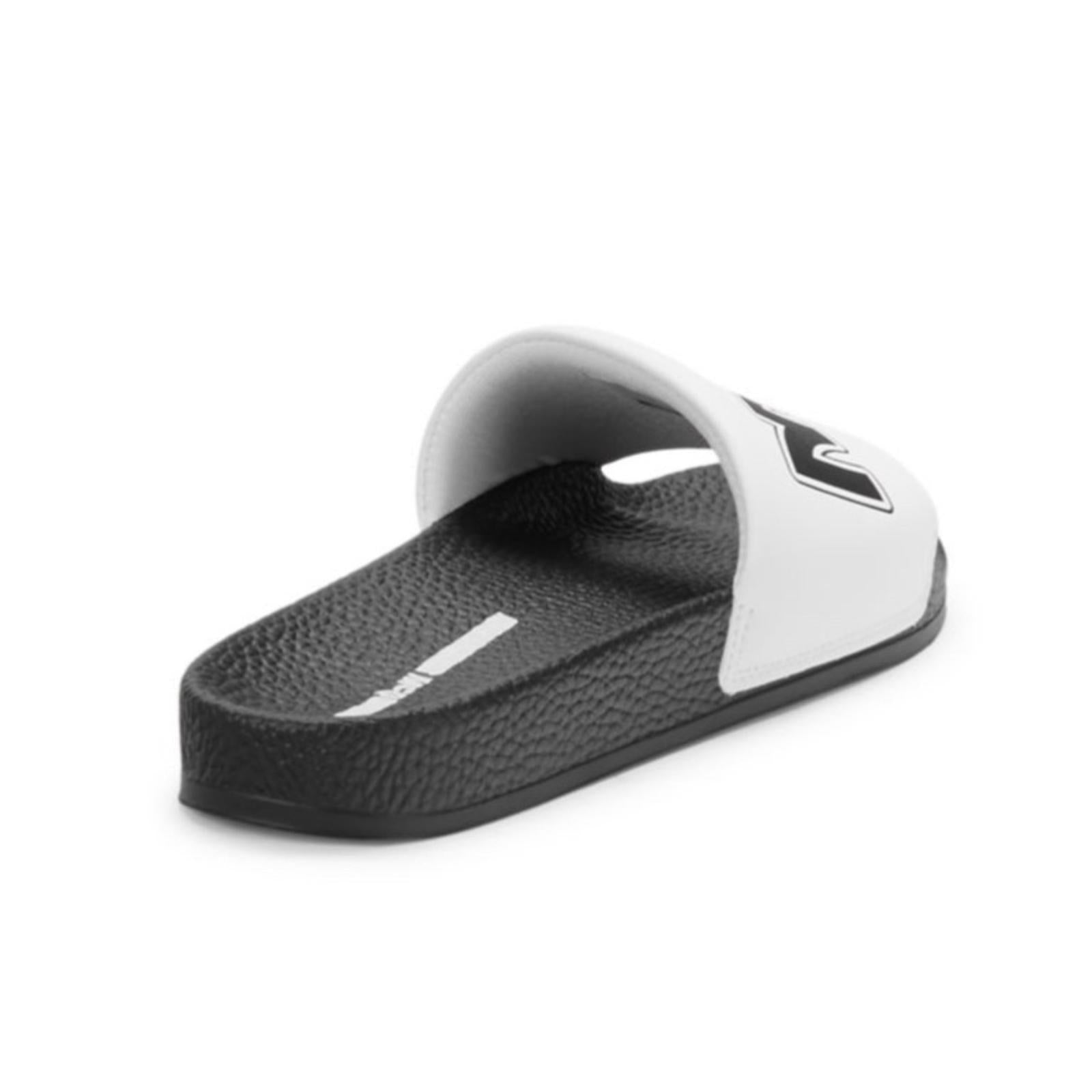 MCQ Alexander McQueen Logo Pool Slide Sandals in White, NWT, EU Size 45