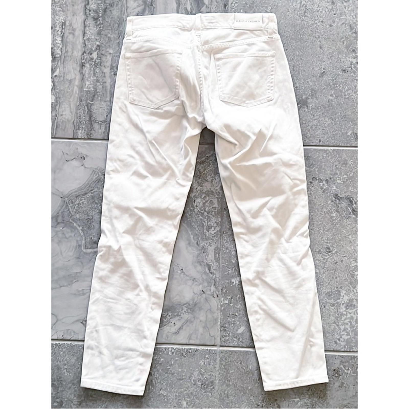Ralph Lauren Black Label Jeans in White Retail $690