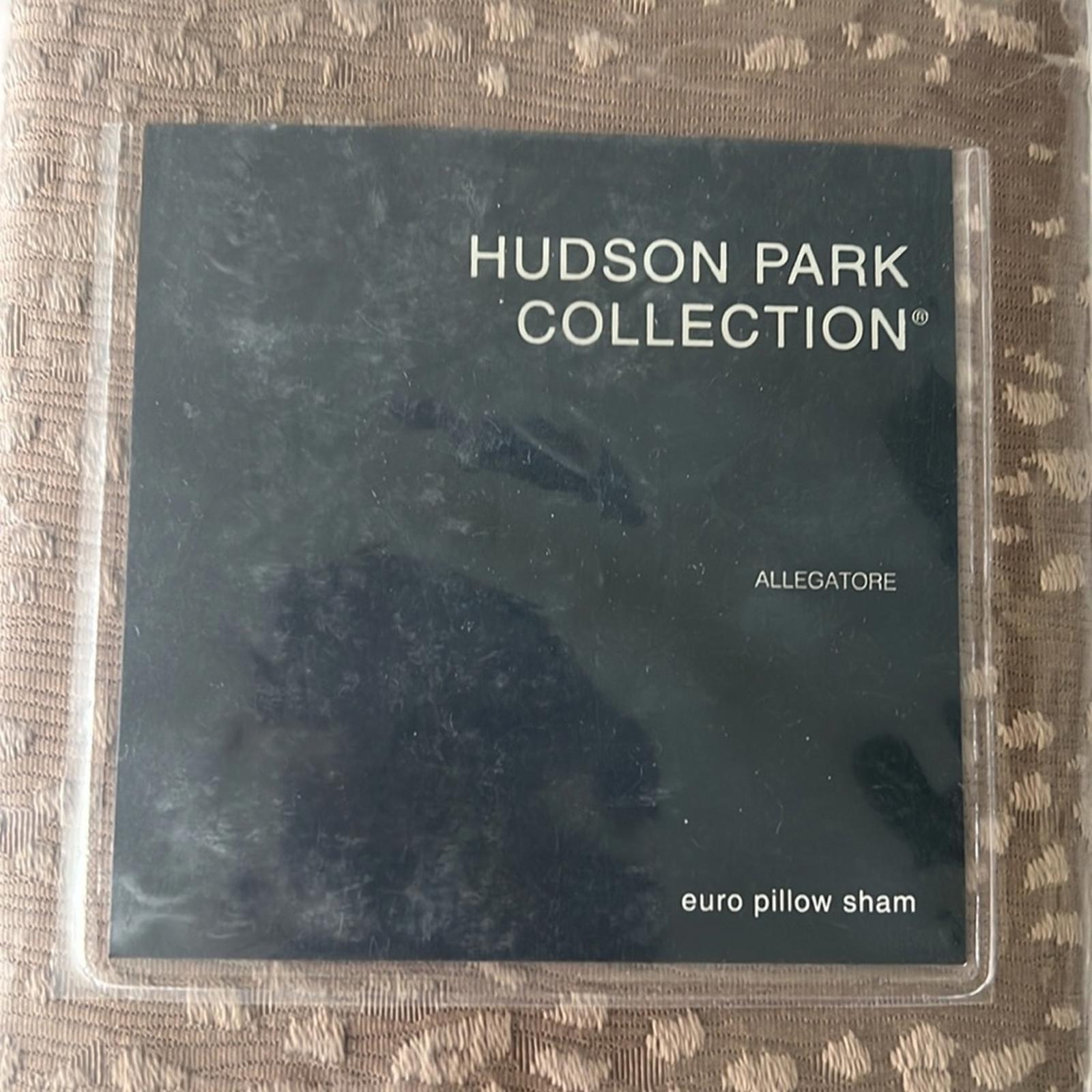 Hudson Park Collection Allegatore Euro Pillow Sham, NWT Retail $160
