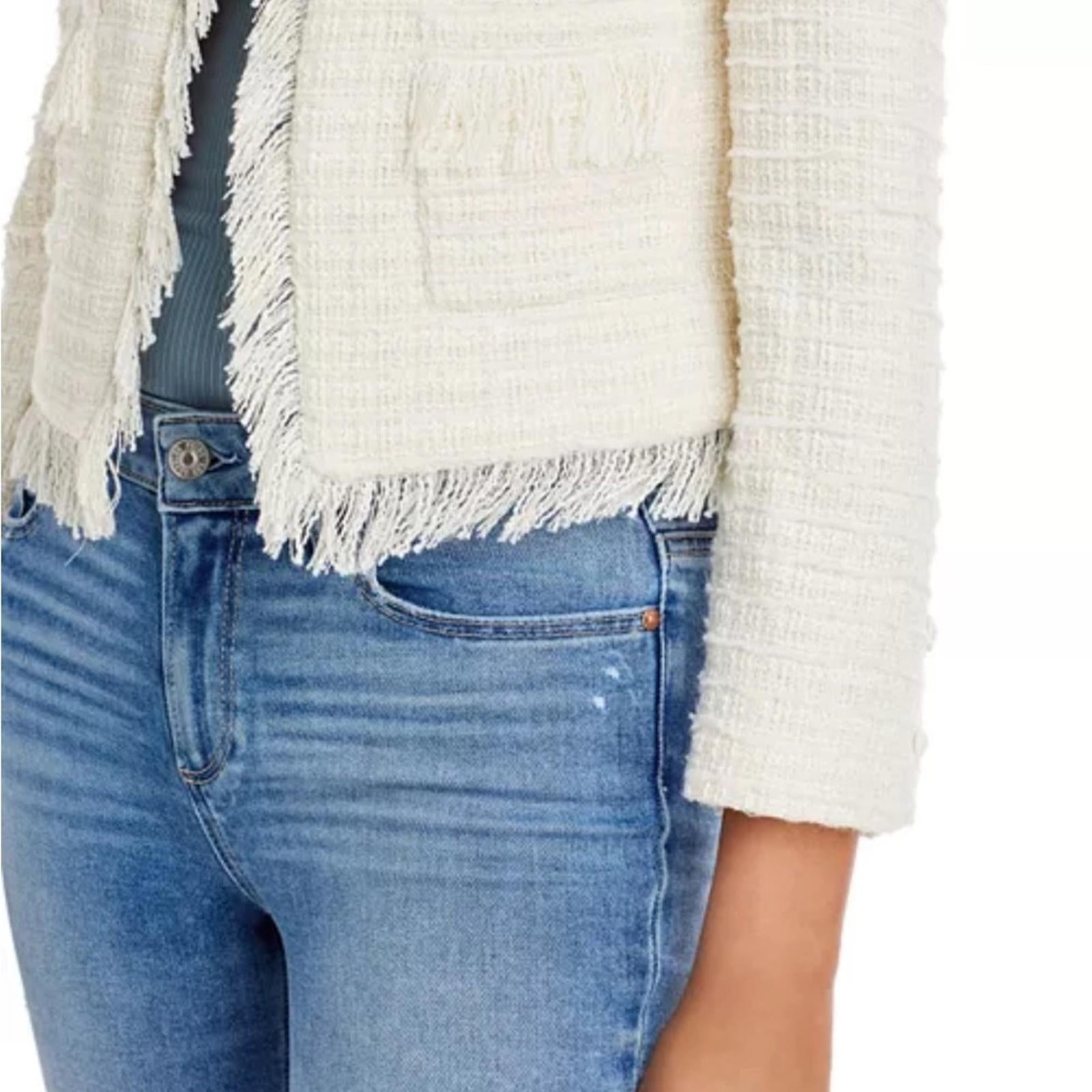 L'Agence Angelina Fringe Trim Blazer, NWT, Size 4