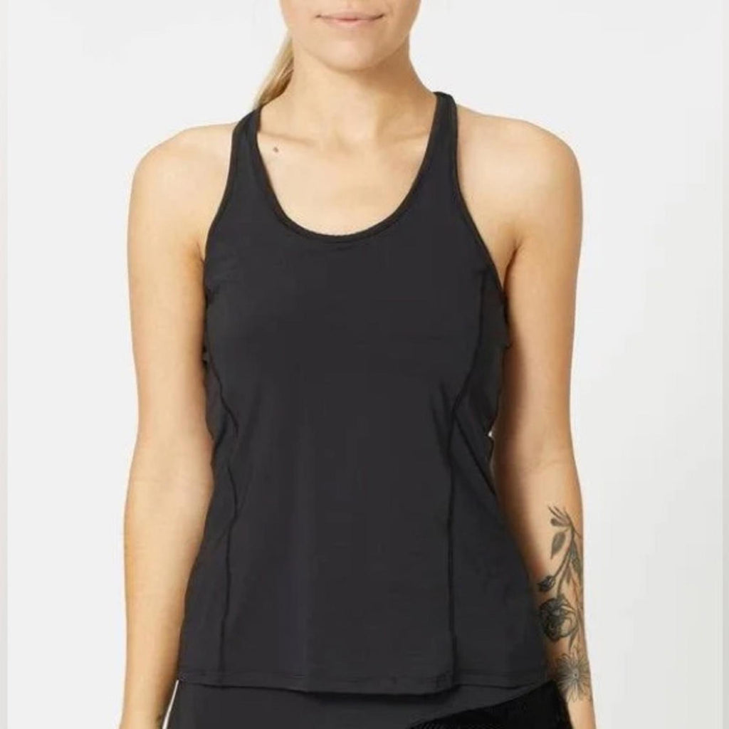 NWT Fila Essentials Racerback Tank in Black, Size M New w/Tag Retail $48