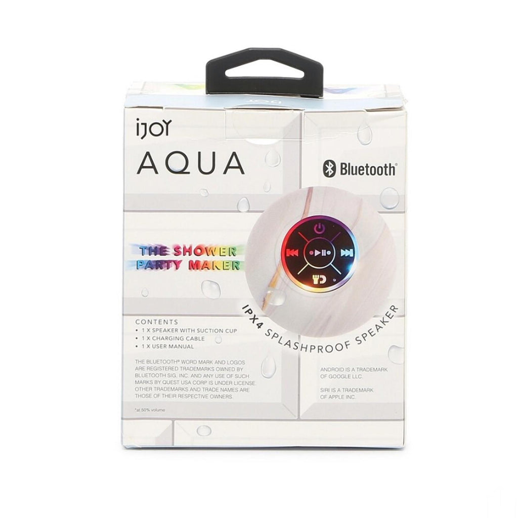 iJoy LED Suction Shower Speaker, New in Box
