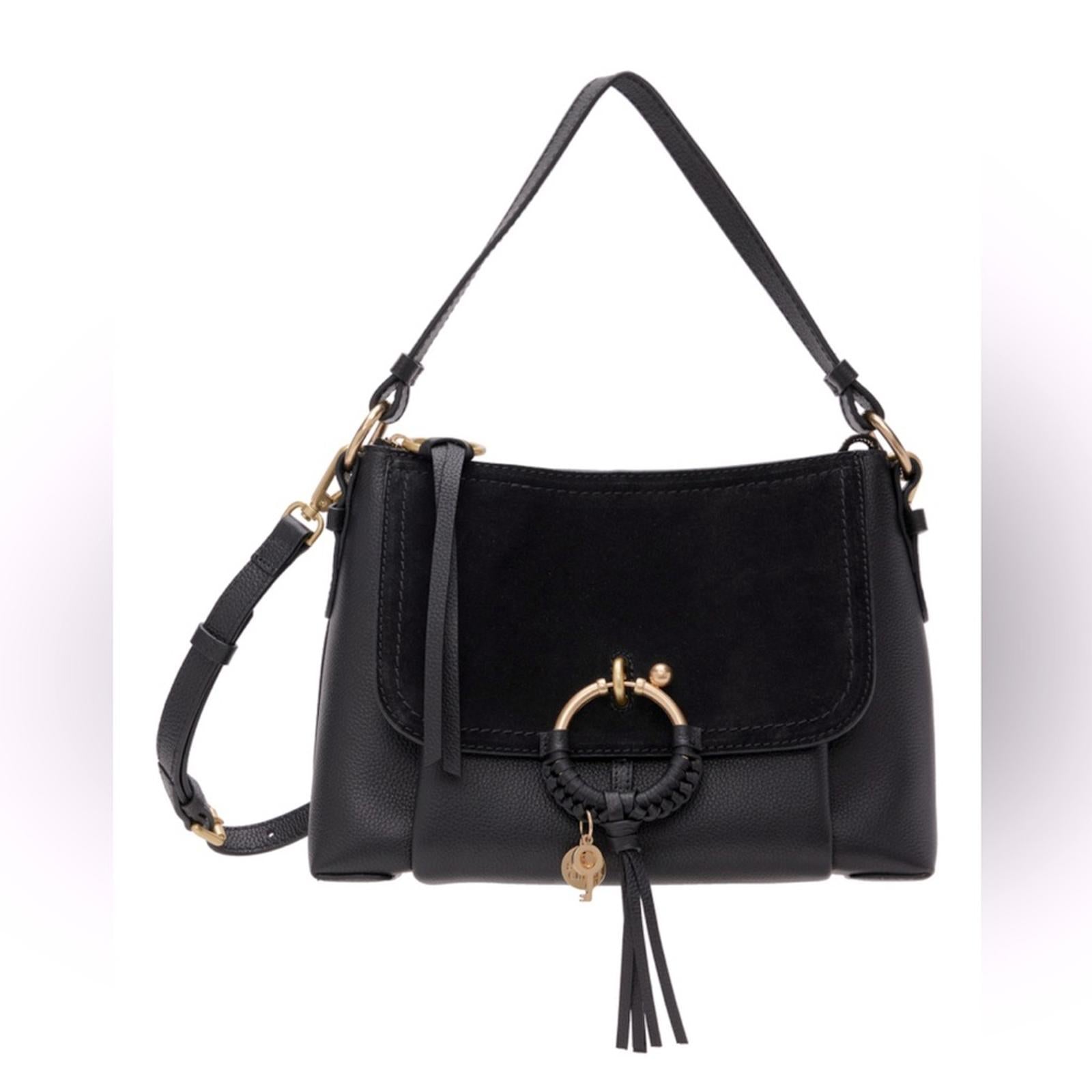 See by Chloe Joan Small Hobo Bag in Black, EXCELLENT!