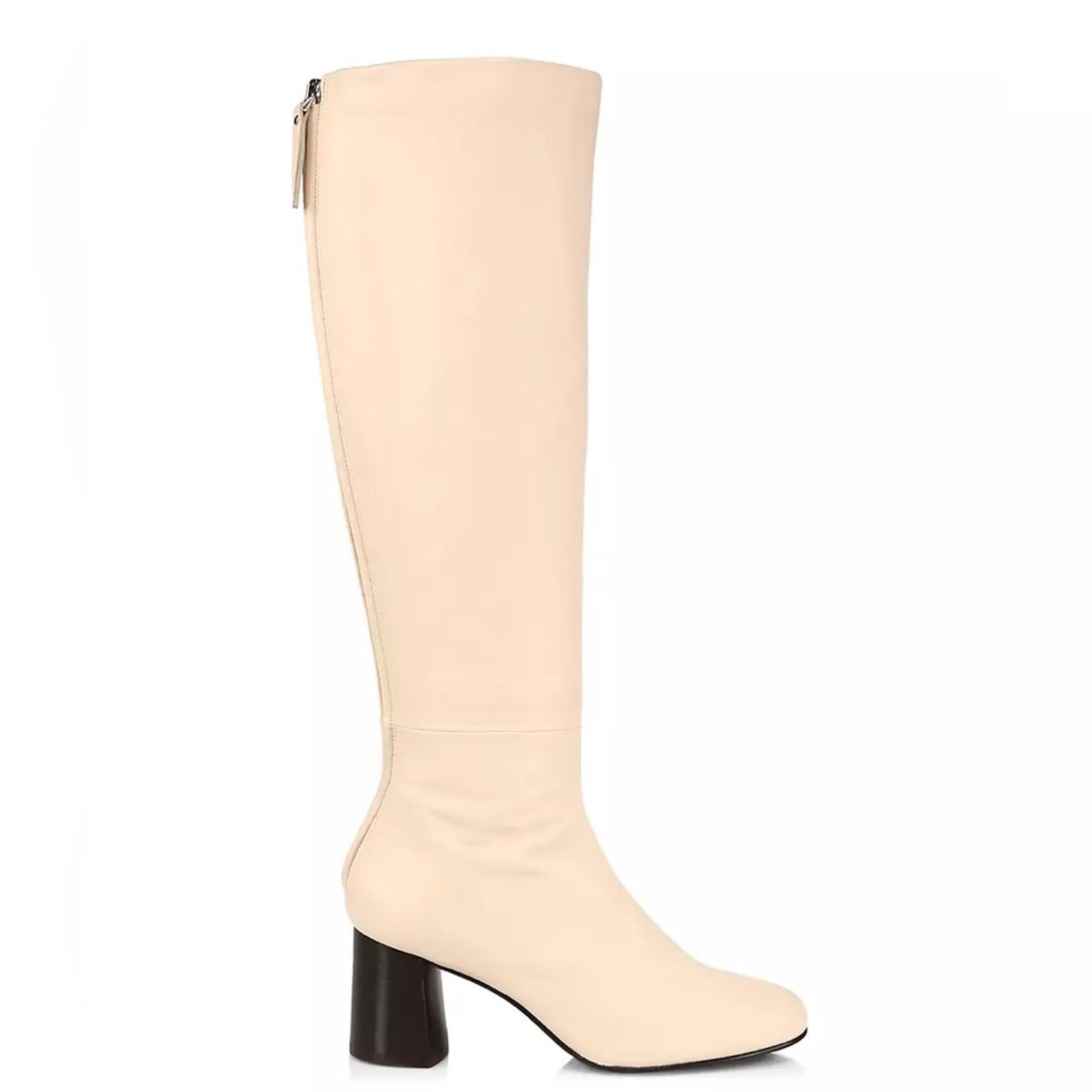 3.1 Phillip Lim Nadia High Block Heel Boots, Size 38.5 New in Box Retail $950