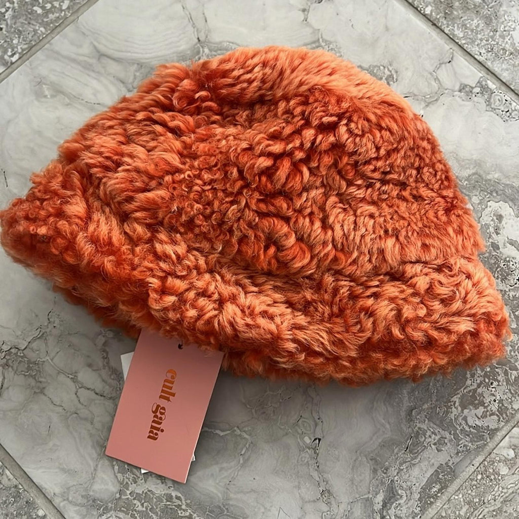 NEW Cult Gaia Sterling Bucket Hat, One Size, New with Tag