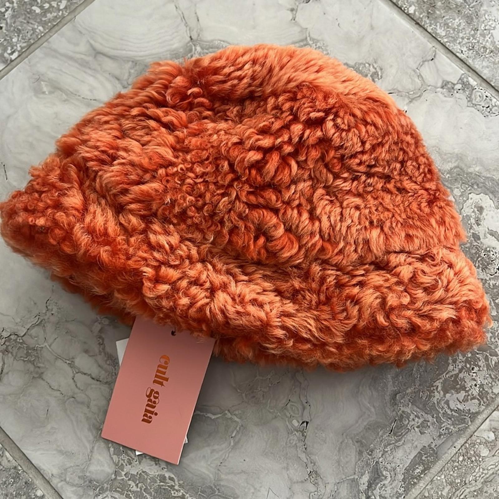 NEW Cult Gaia Sterling Bucket Hat, One Size, New with Tag