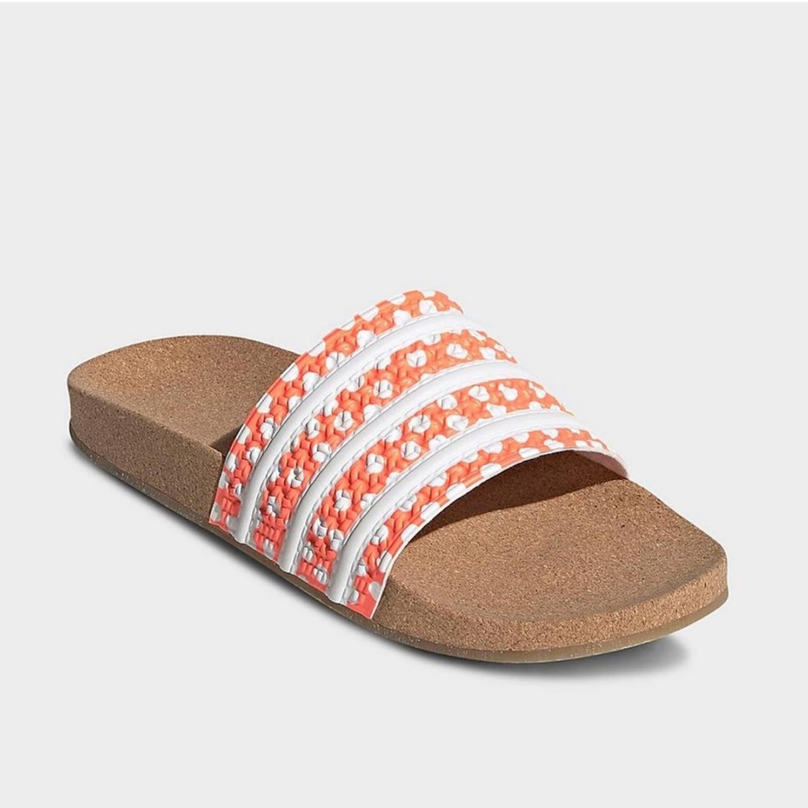 Adidas Originals Adilette Print Slide Sandals, Size 6, New in Box