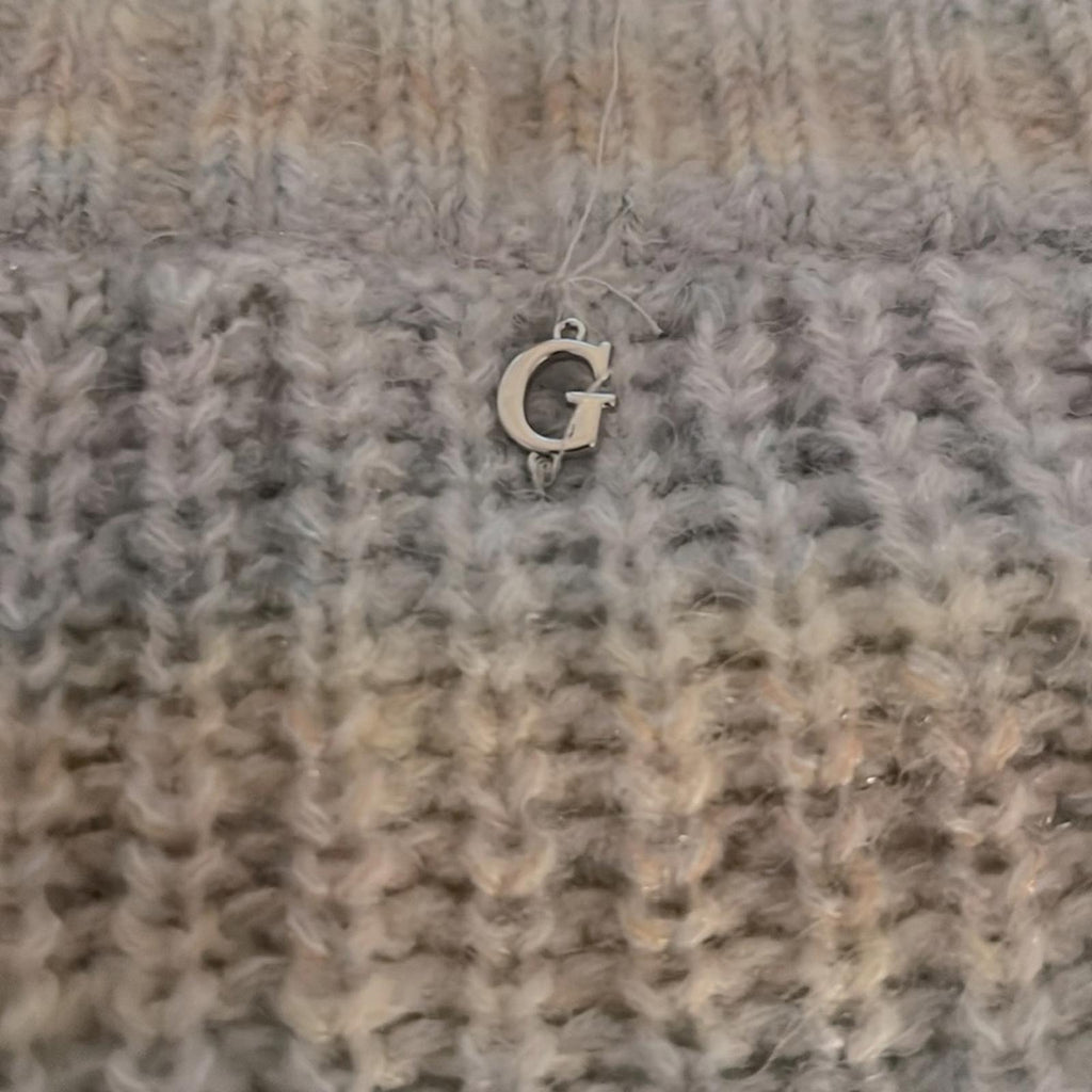 NEW Guess Neena Wool Blend Alpaca V-Neck Sweater, Size XS New w/Tag Retail $118