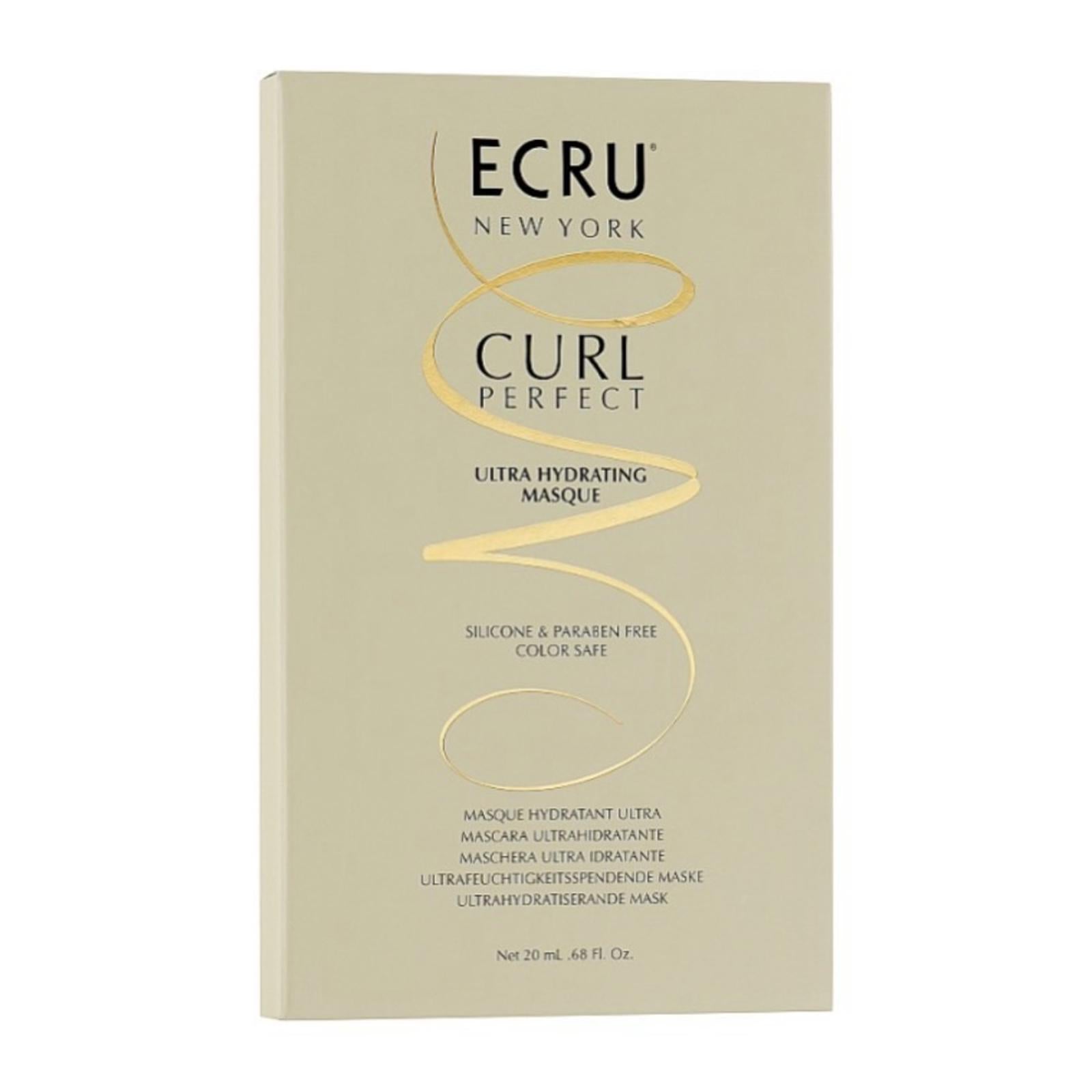 ECRU New York Curl Perfect Ultra Hydrating Masque X1,  20ml , 0.68Fl oz. NEW