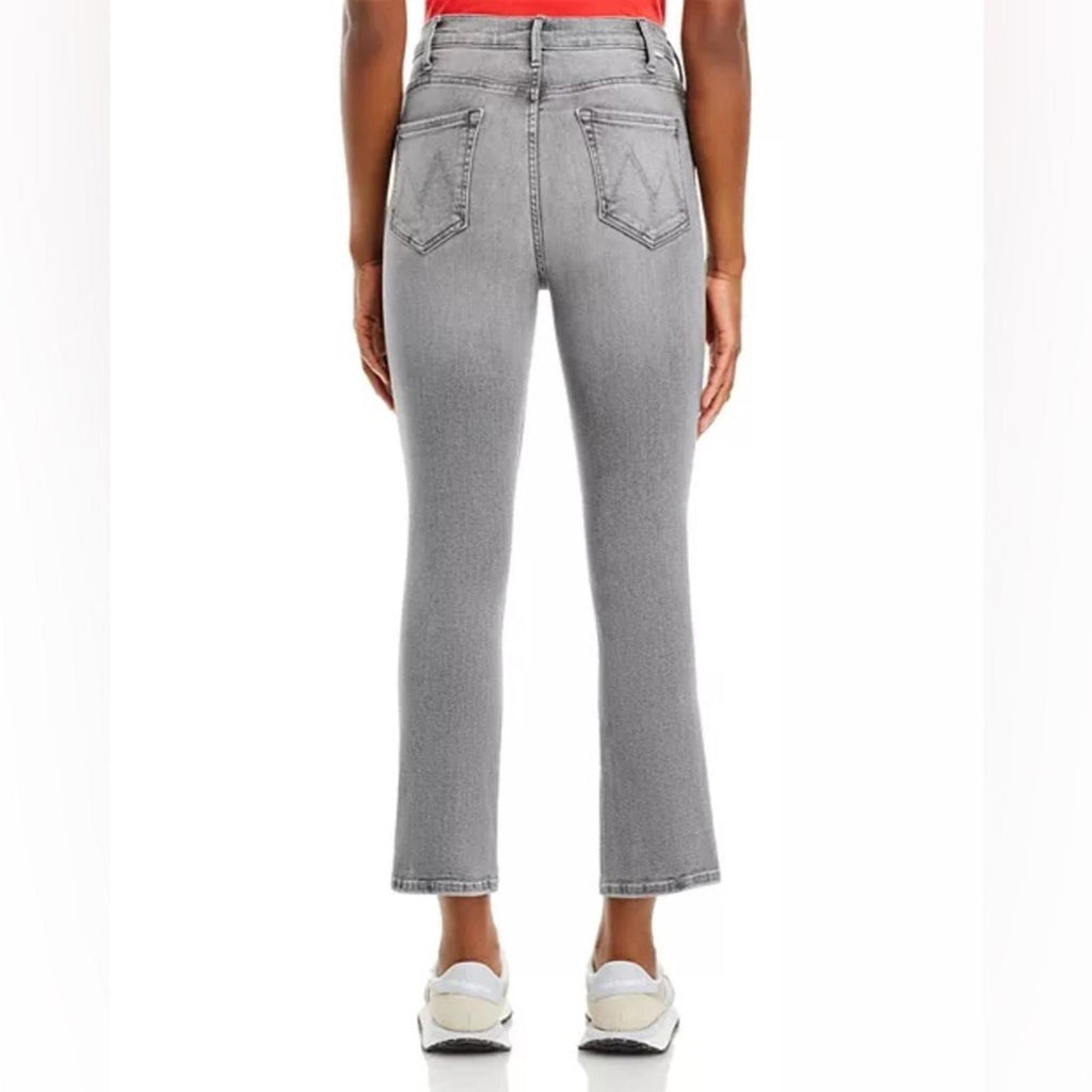 MOTHER The Hustler High Rise Ankle Bootcut Jeans in Barely There/Gray Size25 NEW