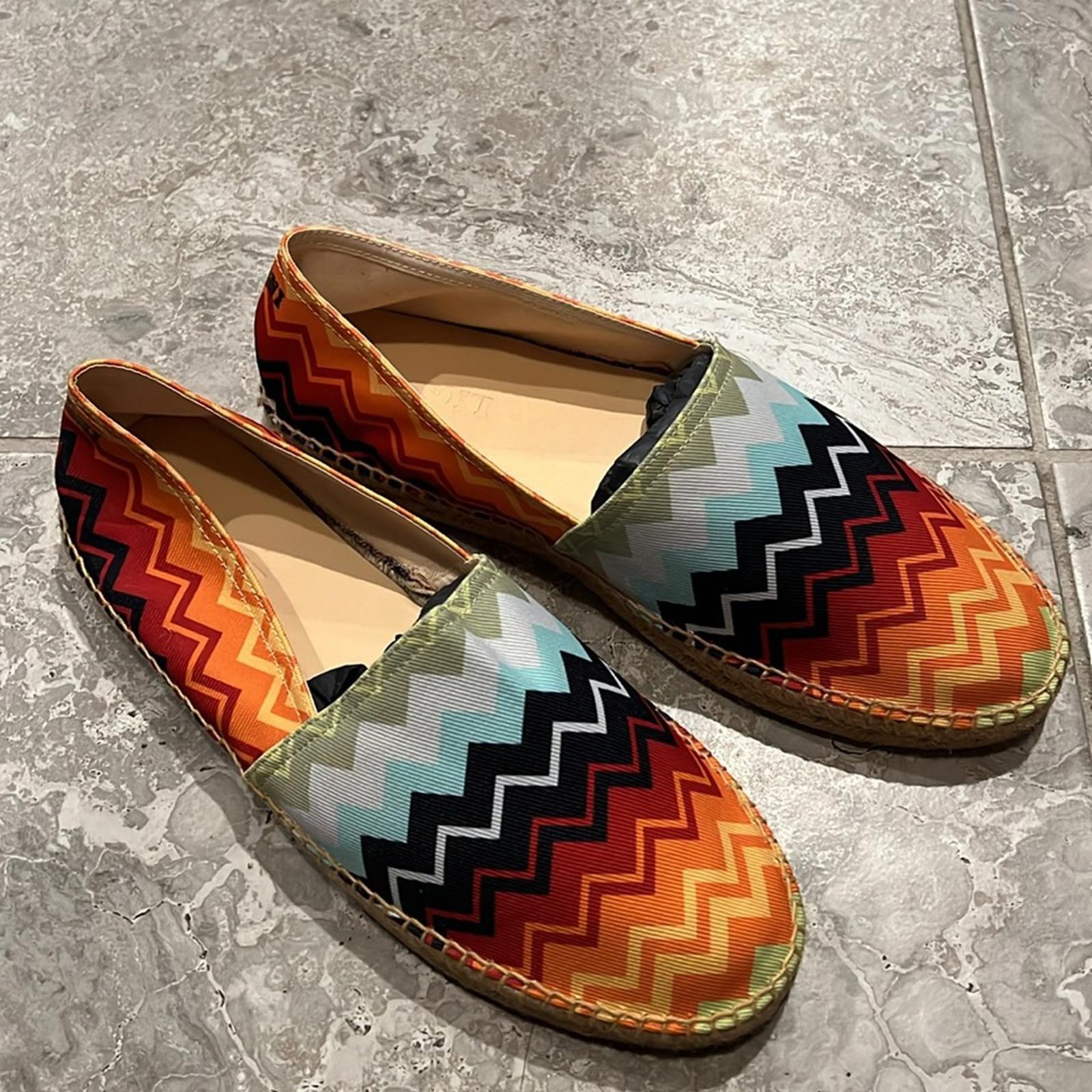 Missoni Men's Slip On Espadrilles, Size 44 New in Box