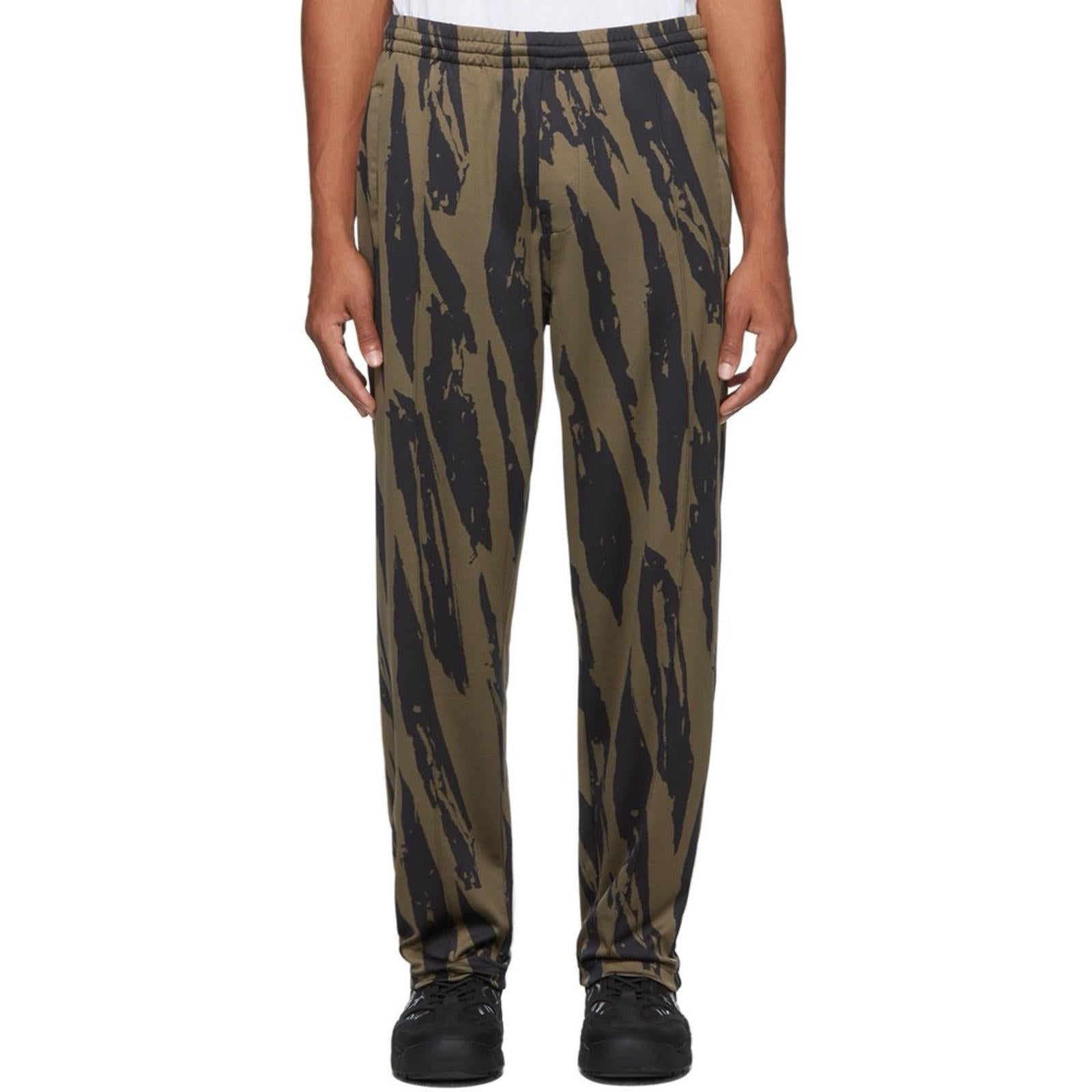 Kenzo Pleat Camo Lounge Pants, Printed Track Size L New w/Tag Retail $480