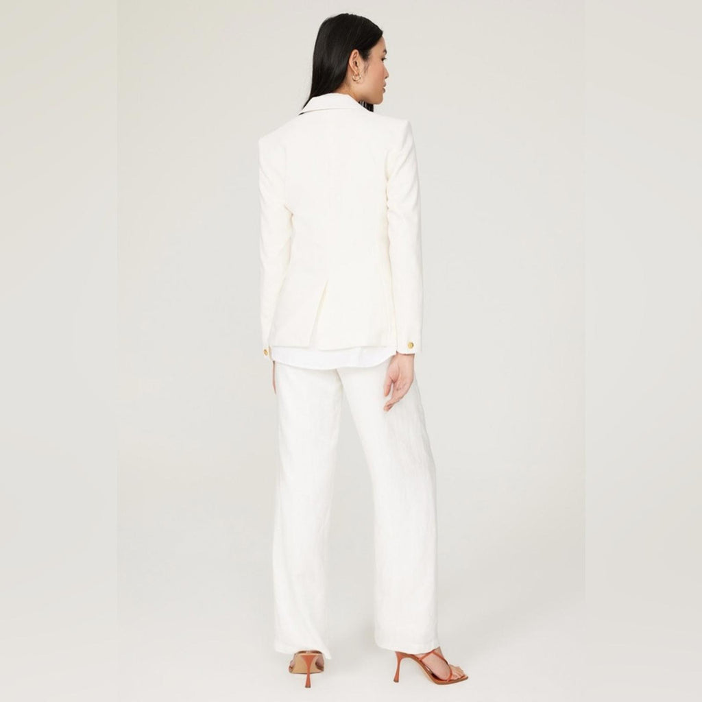 Rag & Bone Preston Wool Blazer in White, Size 0 New w/Tag Retail $650