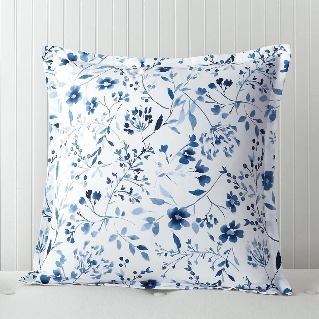 2 SKY Gracie Euro Shams in White & Blue 26”x26”
New in Box $160