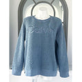 NEW Calvin Klein Sherpa Pullover in Blue, Size L New without Tag
