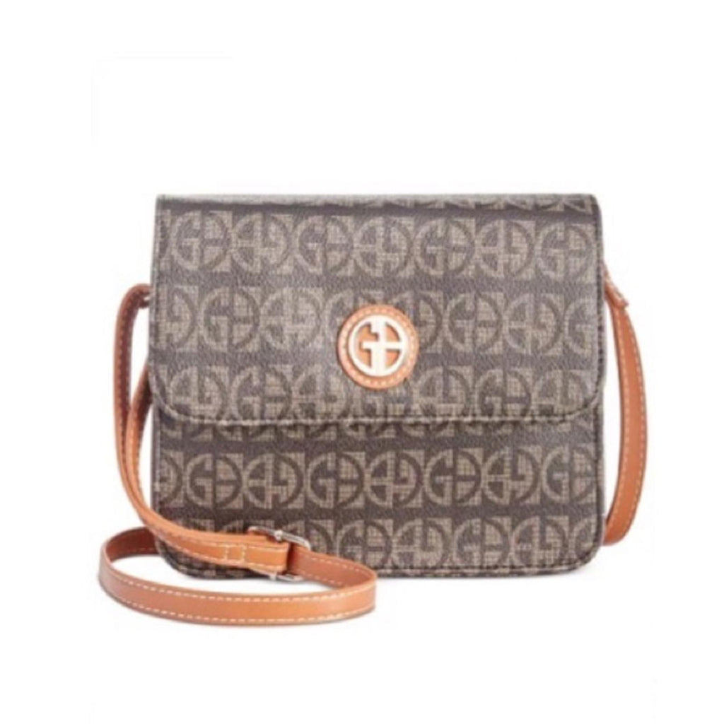 Giani Bernini Block Signature Crossbody Organizer Bag Retail $99.50