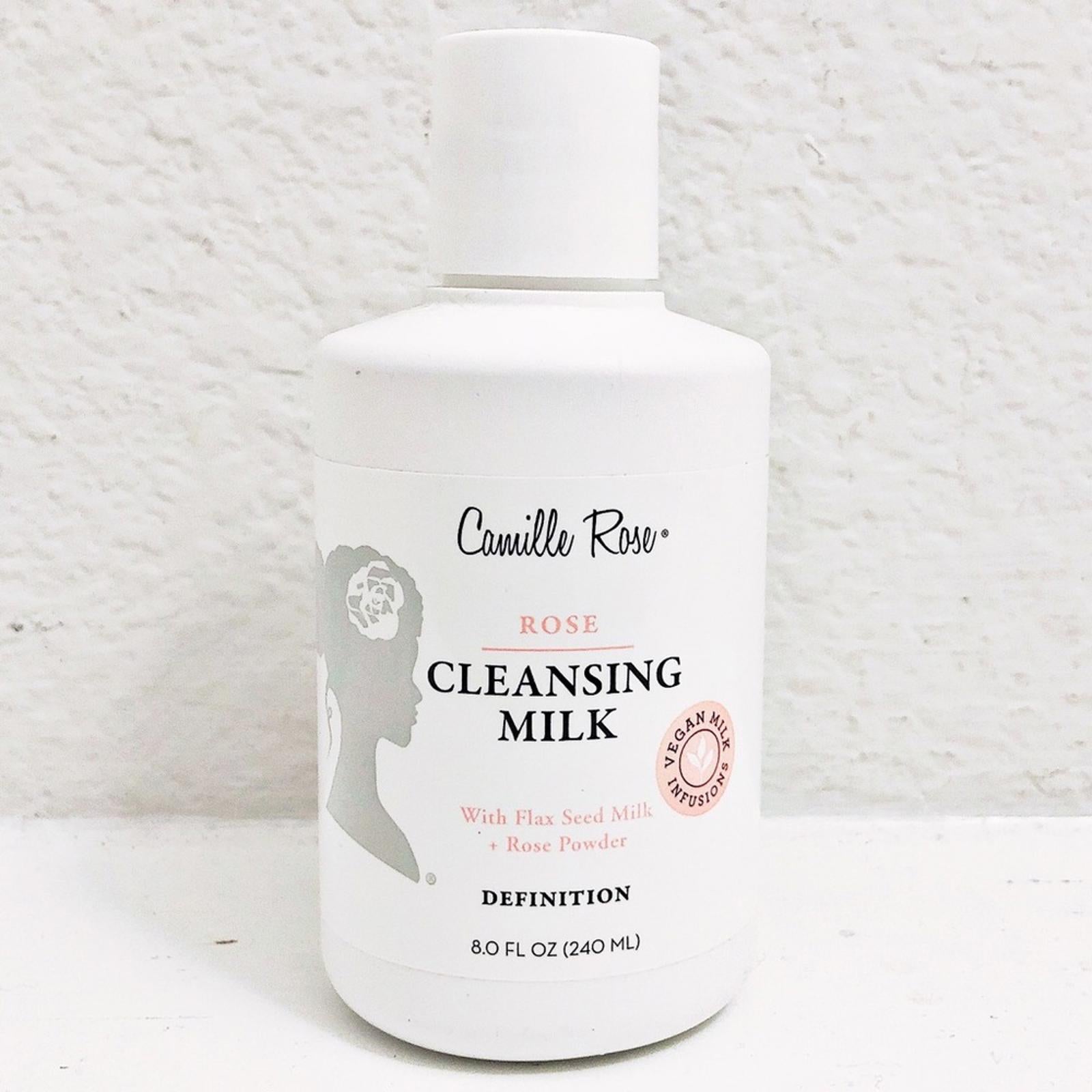 X2 Camille Rose Cleansing Milk With Flaxseed + Rose Powder 16fl oz. NEW