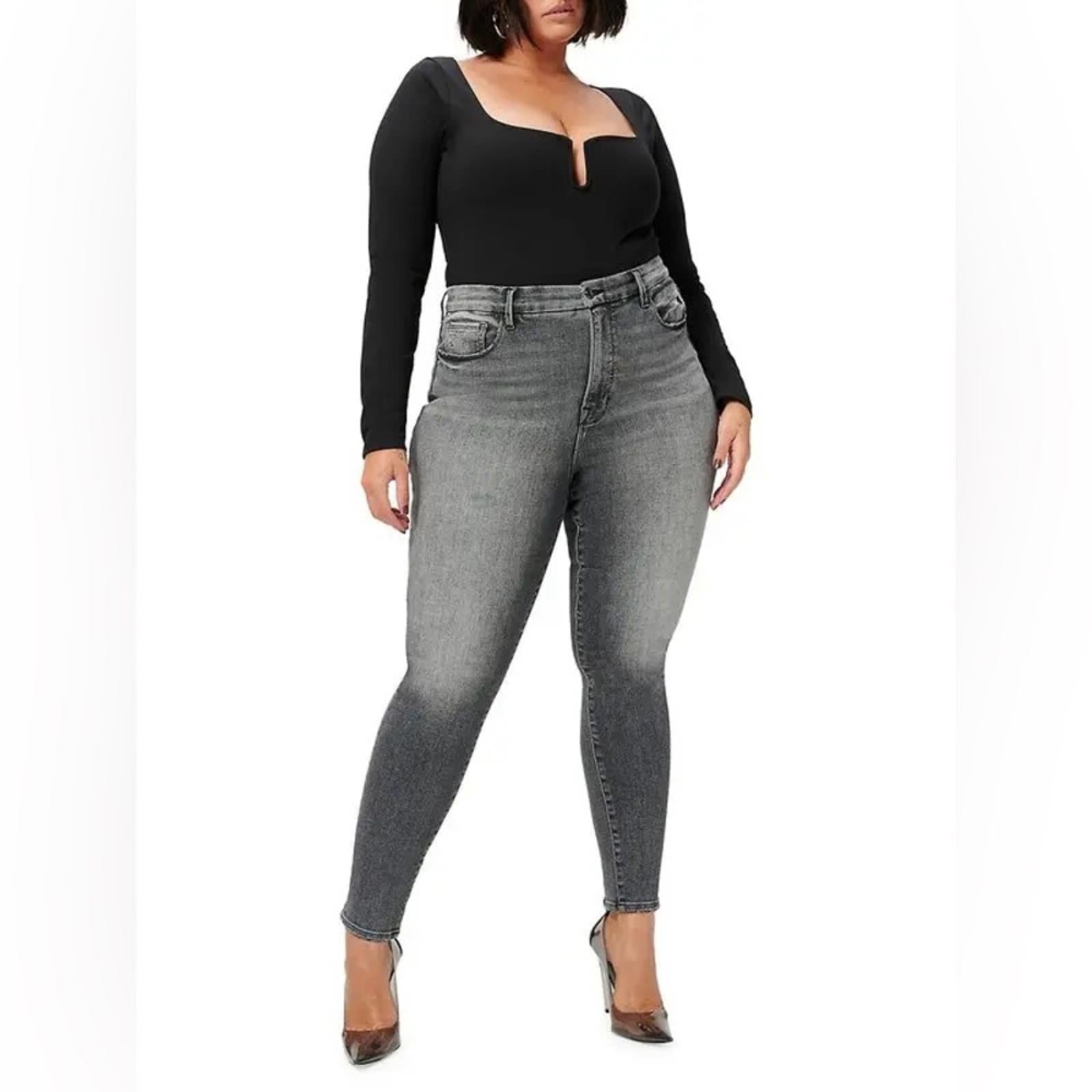 Good American U Ring Bodysuit in Black, Size 4 (X-Large) New with Tag
