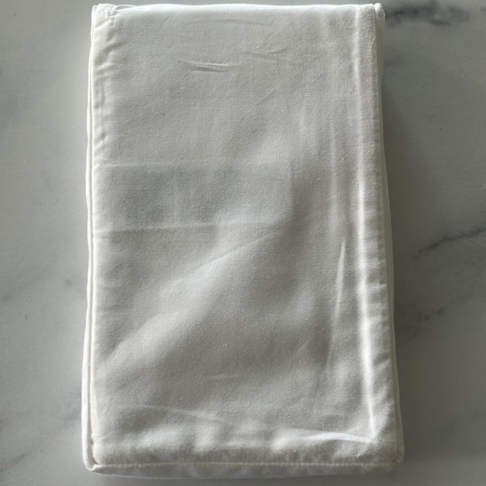 Ralph Lauren Malin Scallop Organic Cotton King Sham in Studio White, NWT $225