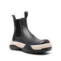 LANVIN Flash-X Bold Pull On Chelsea Boots, Black Size 44 New in Box + DustBag