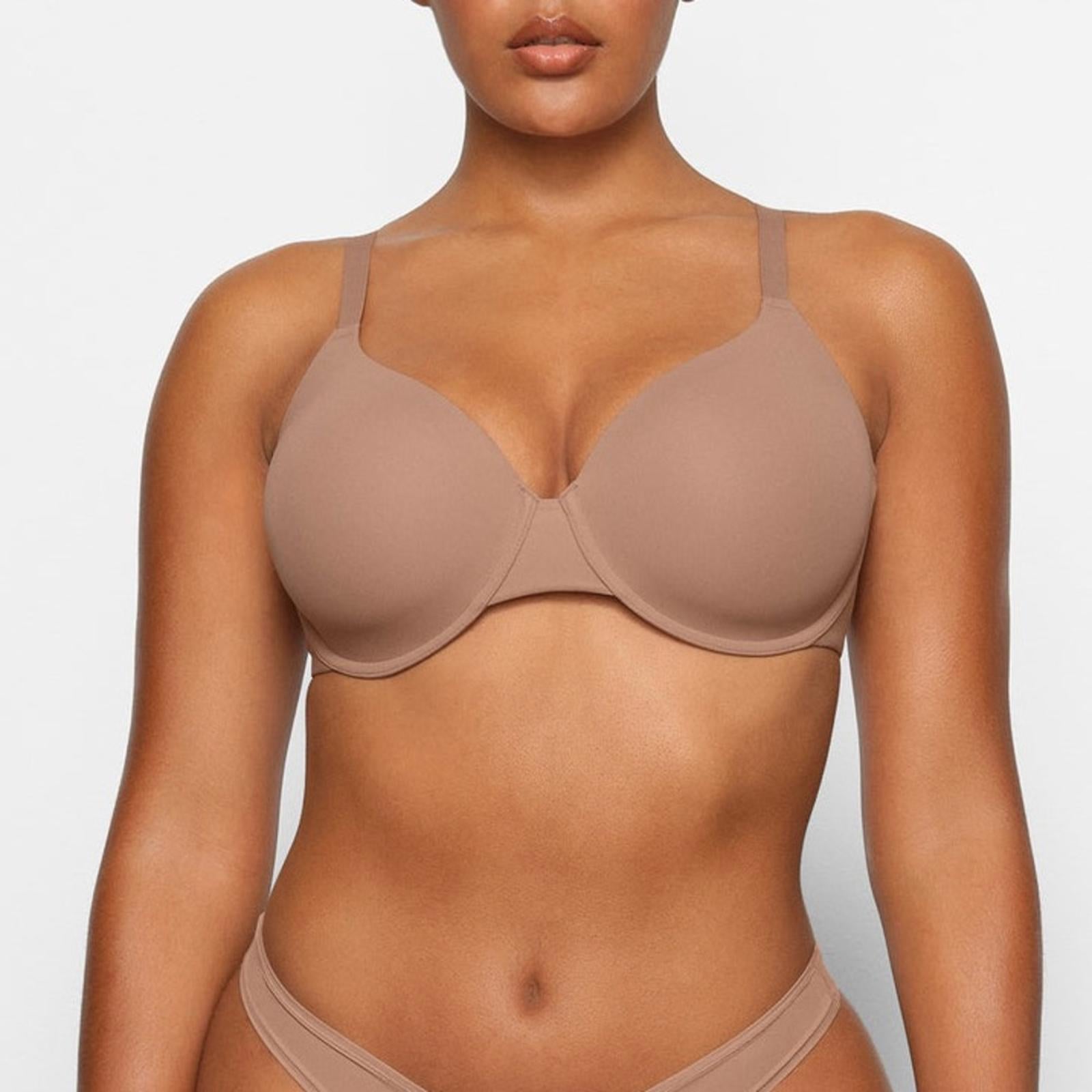SKIMS Sienna Fits Everybody T-Shirt Bra, Plus Size 44D New w/o Tag