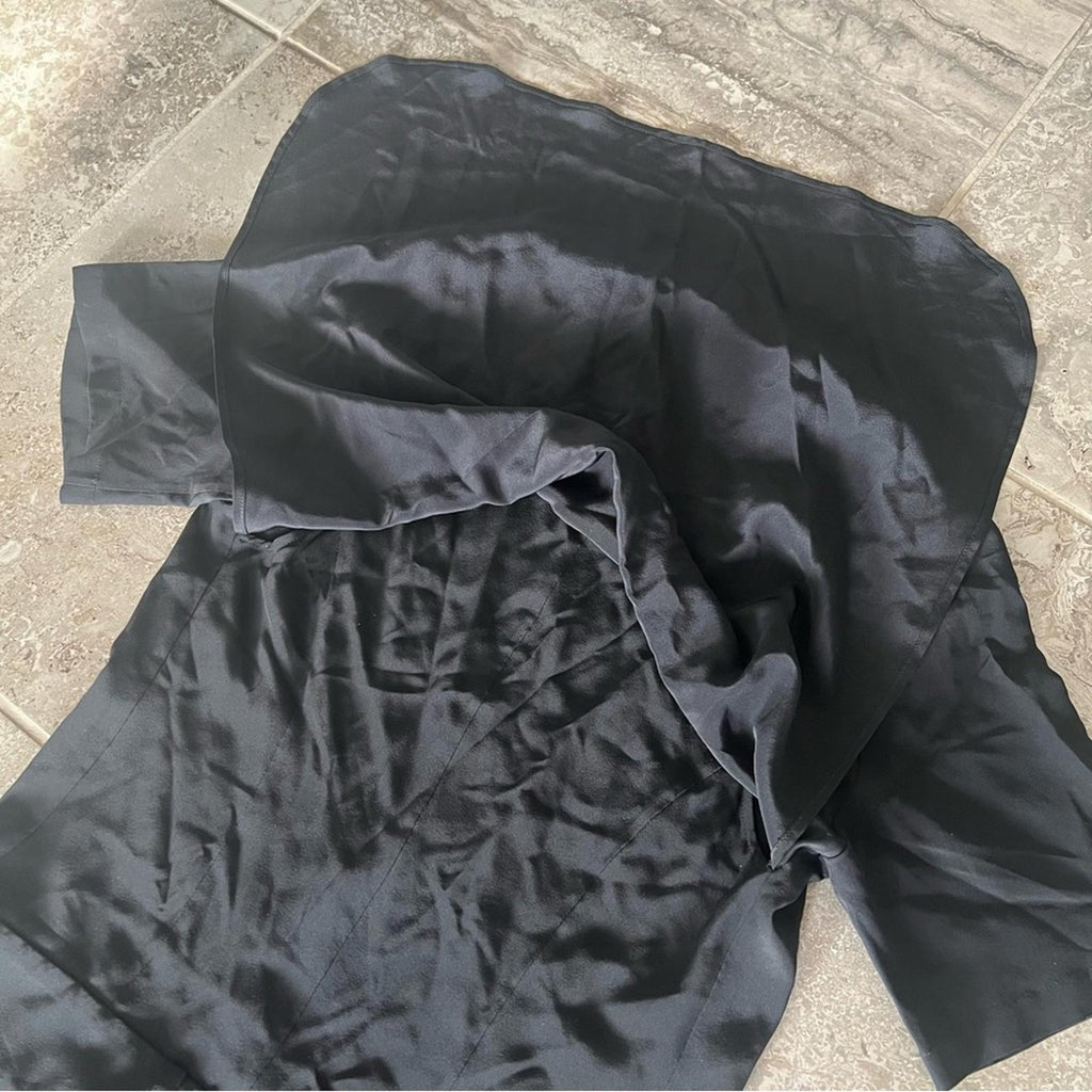 Barbara Bui Silk Cape Jumpsuit in Black, Size 6 Approx Retail $1395