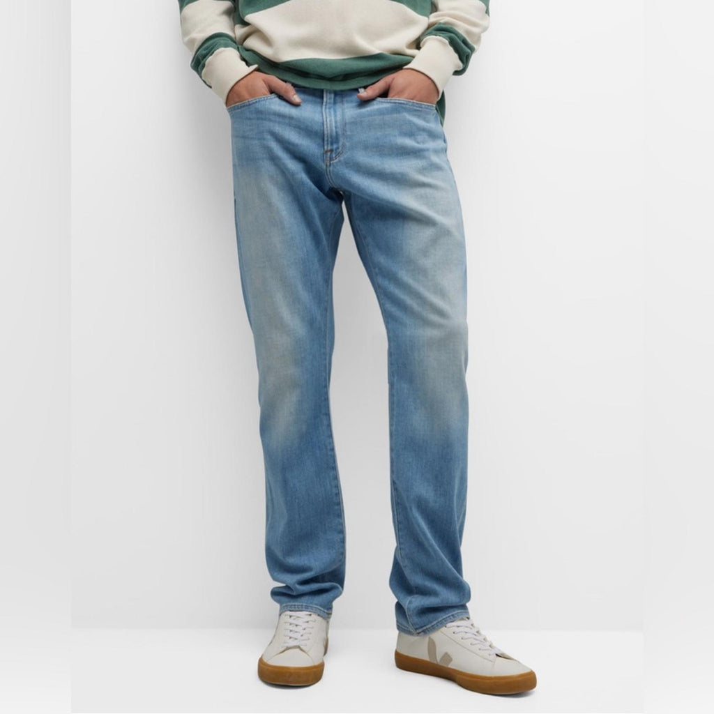 FRAME L’Homme Slim Denim Jeans, Blue Size 33 Retail $208
