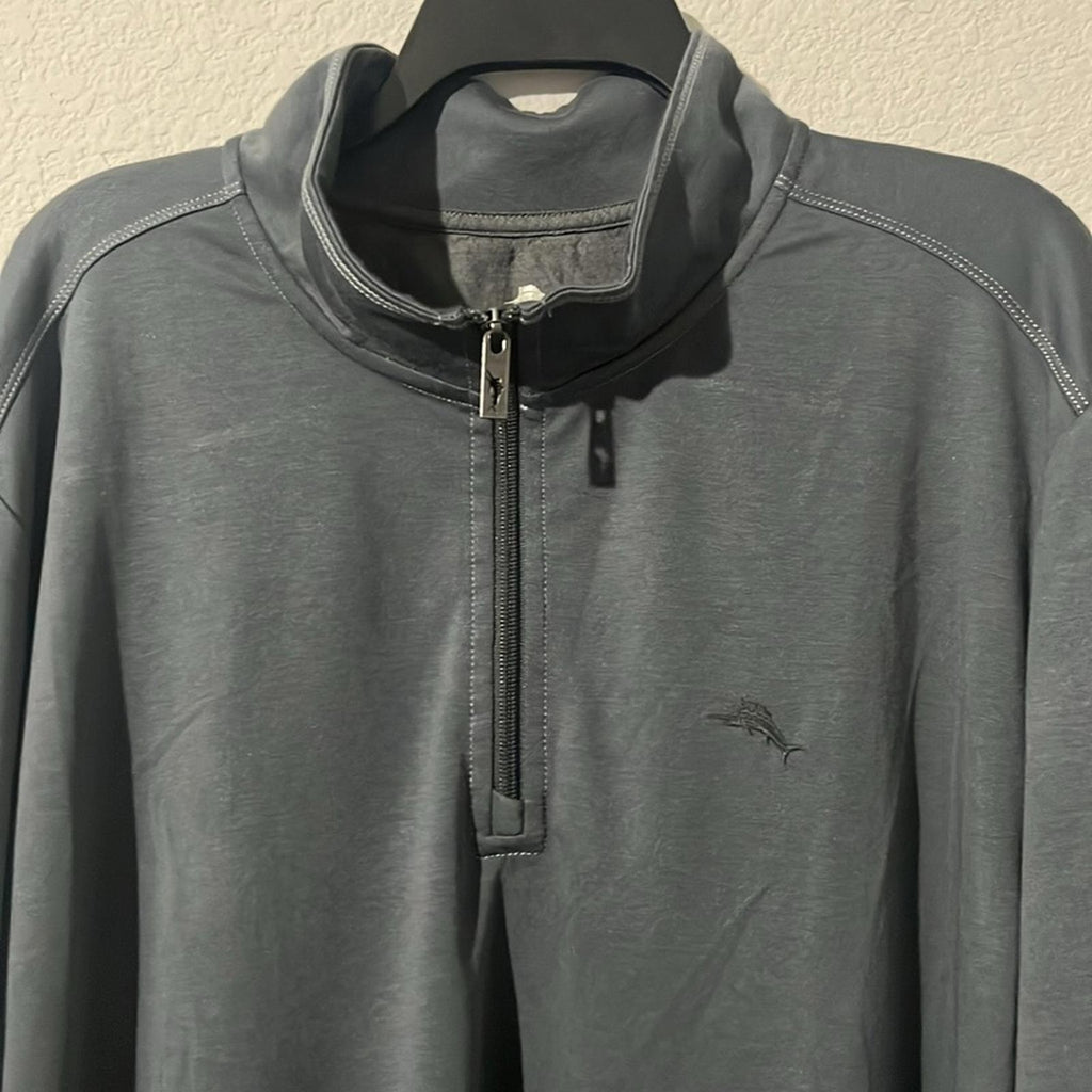 Tommy Bahama Kohala Peak Classic-Fit Quarter-Zip Sweater, Size XXL NEW w/Tag