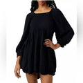 Free People Adler Tunic in Black, Size Small with Tag