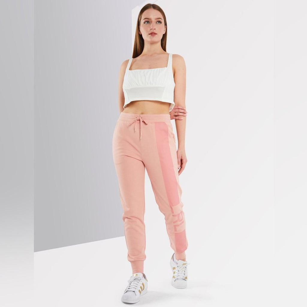 Lauren Ralph Lauren French Terry Plain Jogger Pants, Pink Size XXL New w/Tag