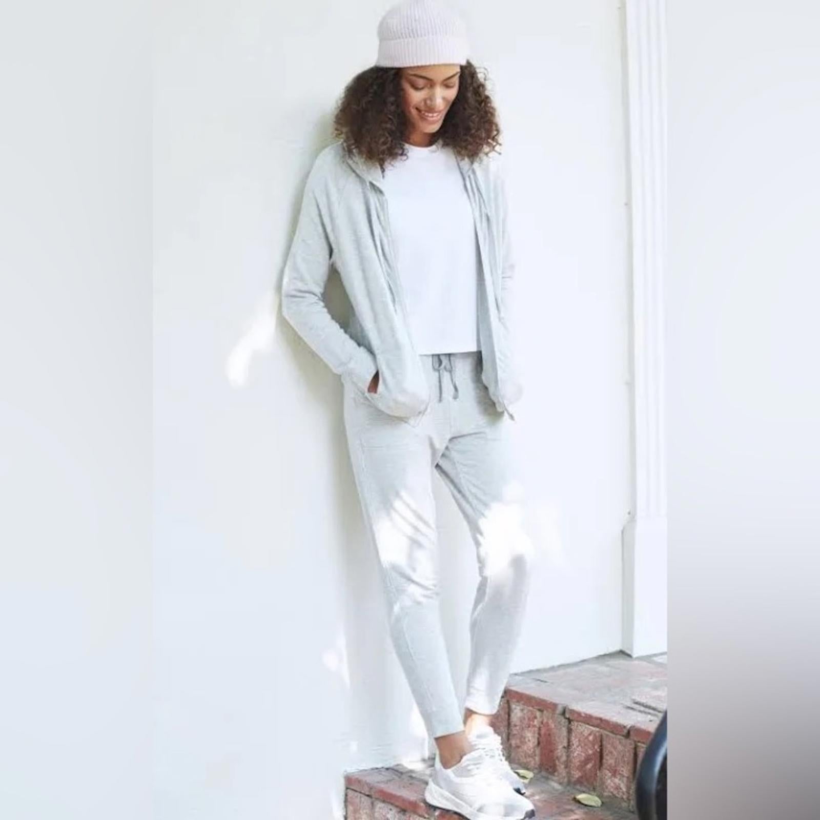 2-Piece Set All in Motion Fleece Joggers + Full Zip Hoodie Sweatshirt Size S NWT