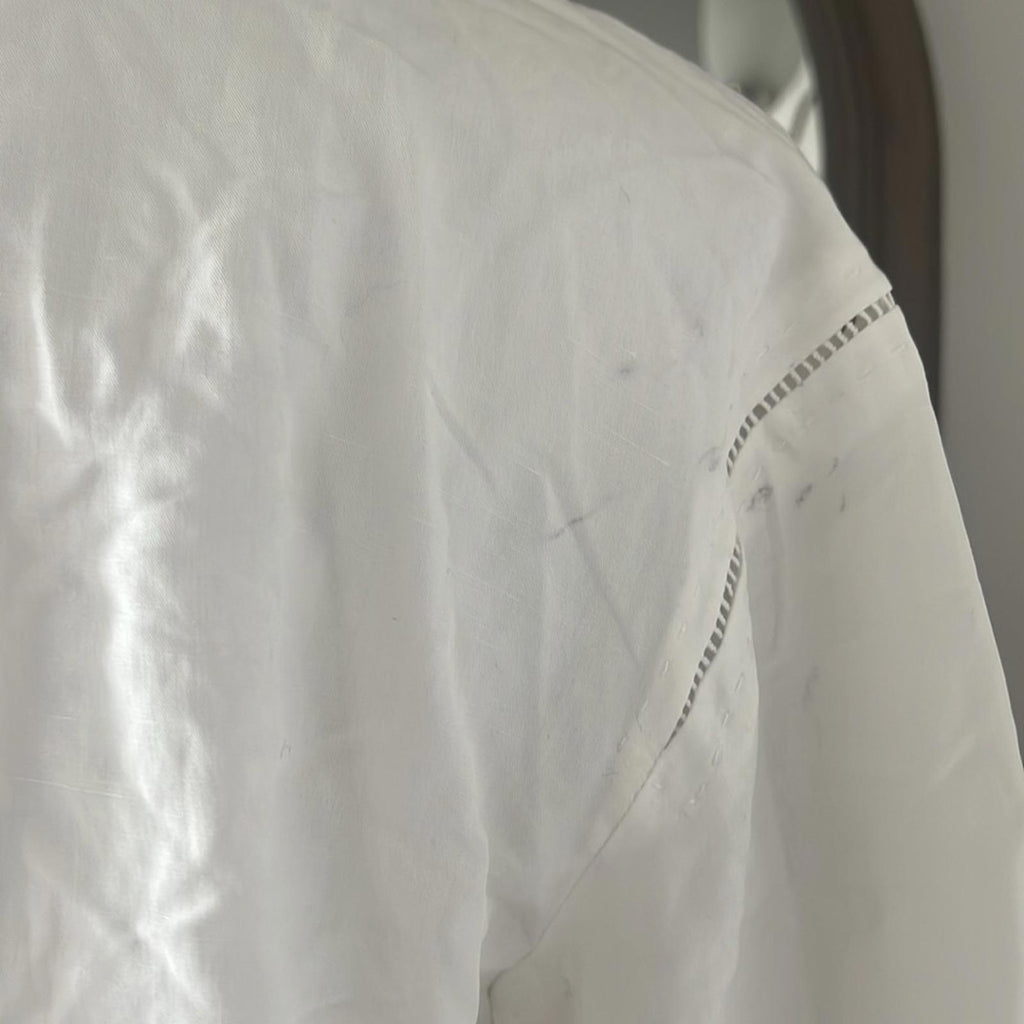 Kobi Halperin Marion Blouse in White, Size S NEW w/Tag $298