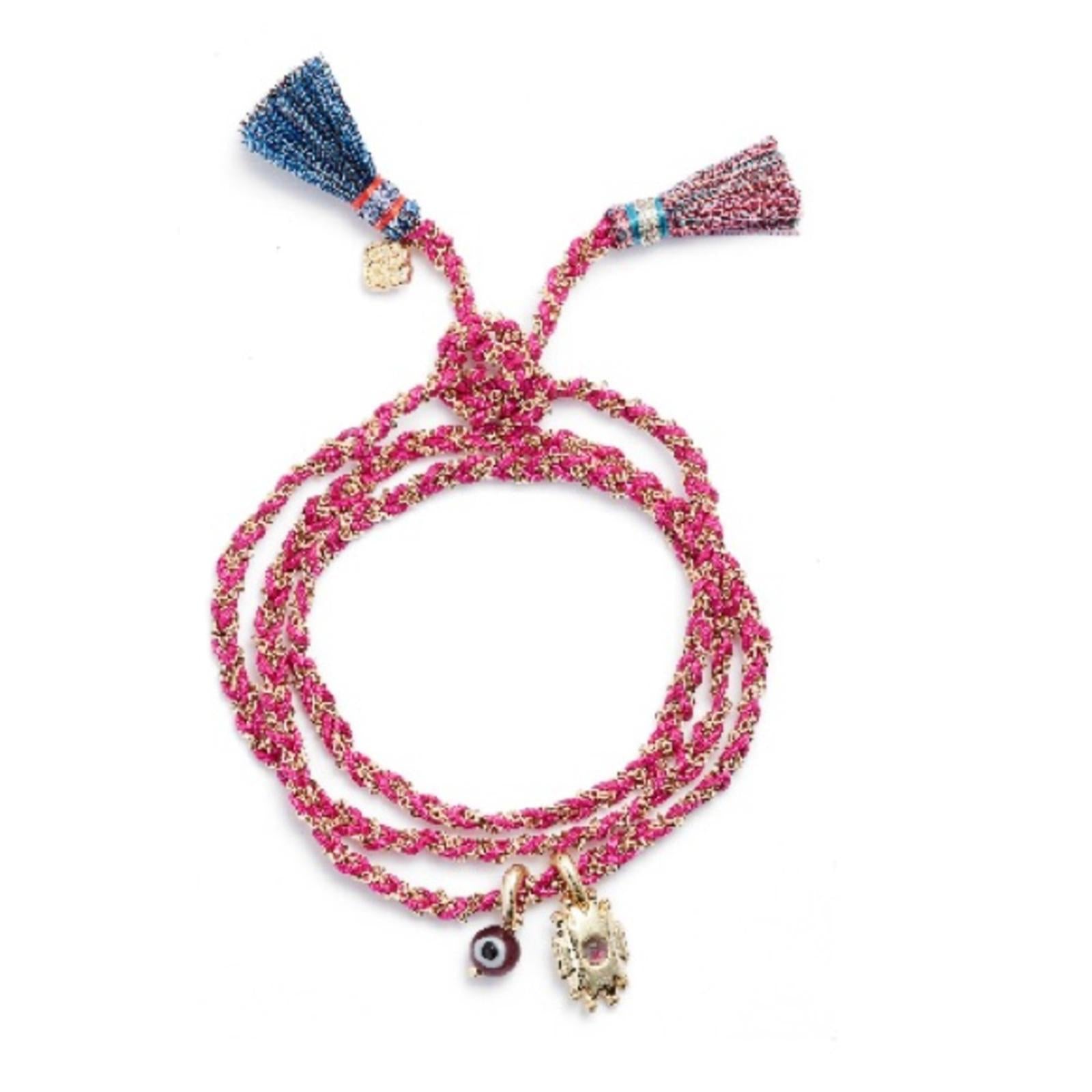Kendra Scott Shiva Gold Wrap Bracelet, Mauve Abalone New w/Tag