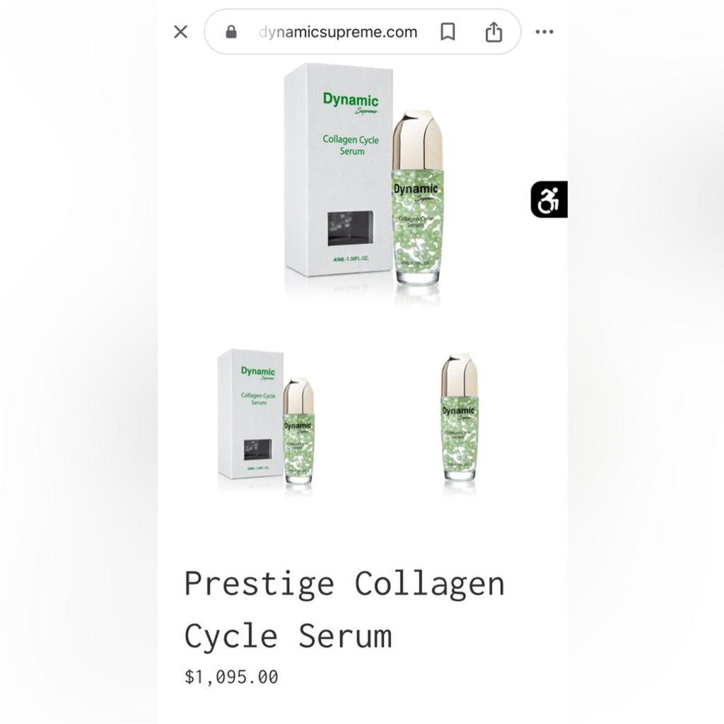 Dynamic Supreme Prestige Collagen Cycle Serum, 40mL / 1.35 fl.oz Retail $1,095