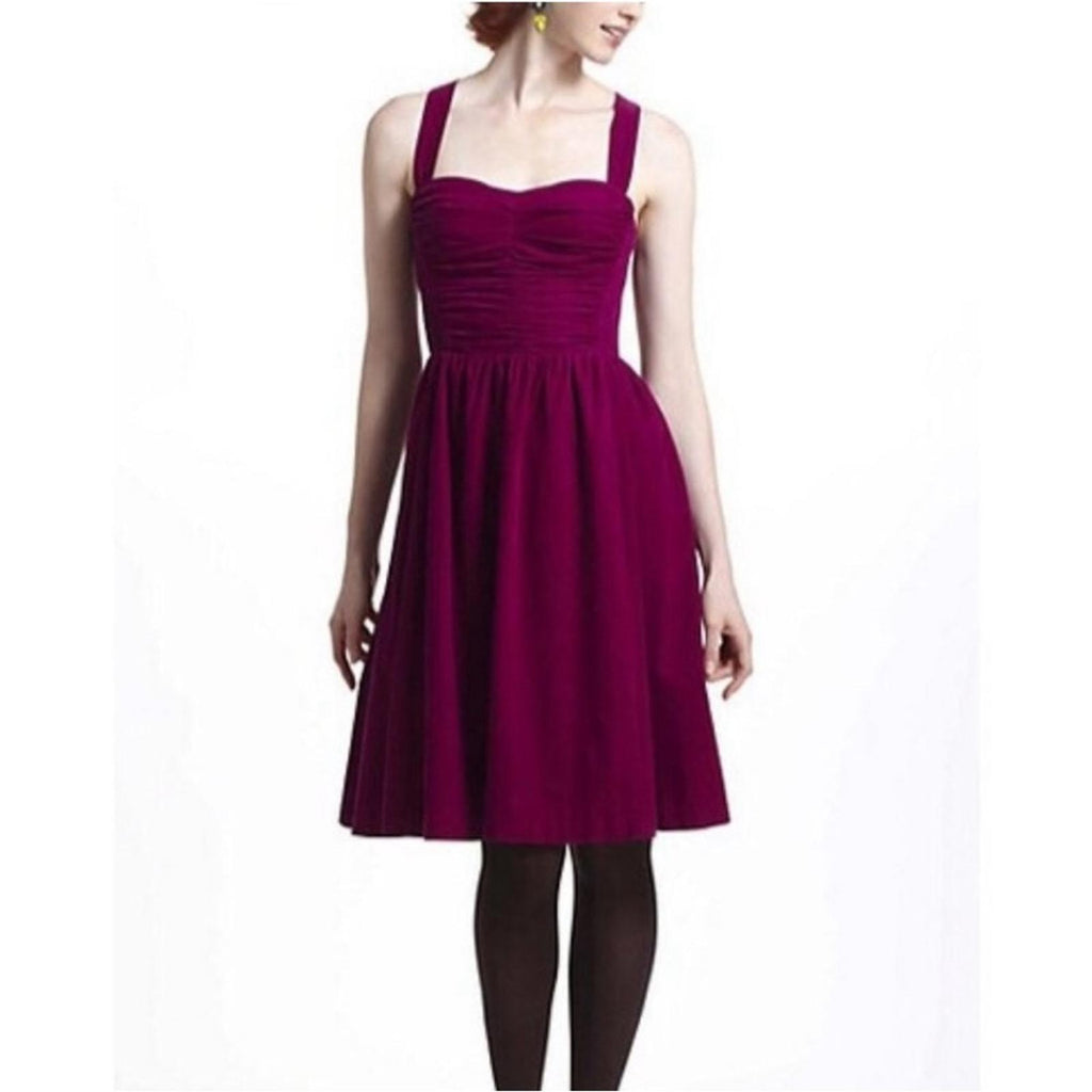 Anthropologie’s HD in Paris Bustier Dress, Purple Size EU34, US2 (Excellent)